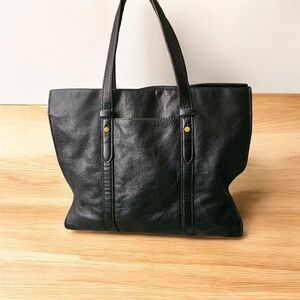 Fossil Kingston Leather Satchel Tote Bag